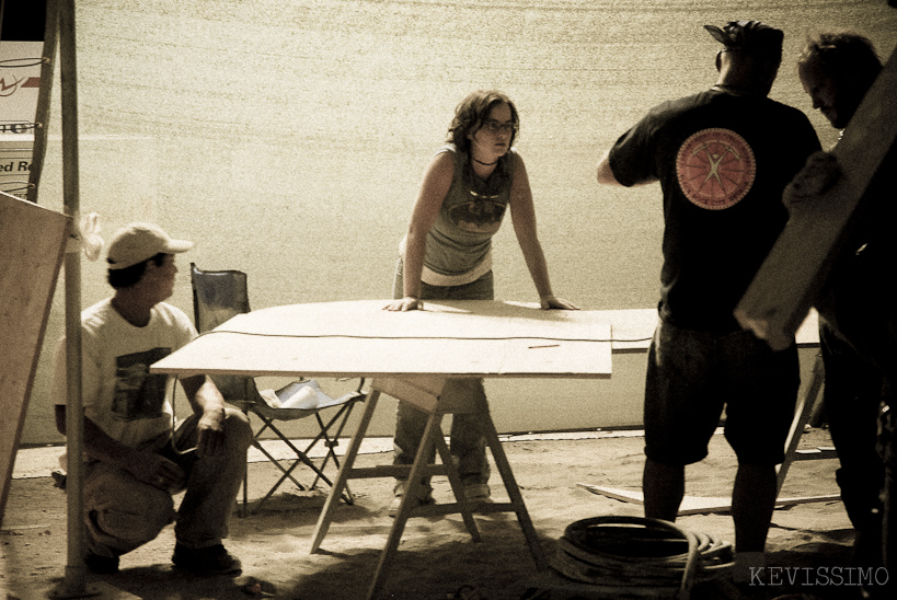 BURNING MAN 2007 - TUESDAY (AND BEGINNING OF THE REBUILD)