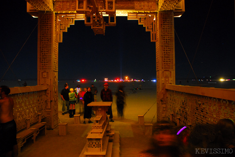 BURNING MAN 2007 - TUESDAY (AND BEGINNING OF THE REBUILD)