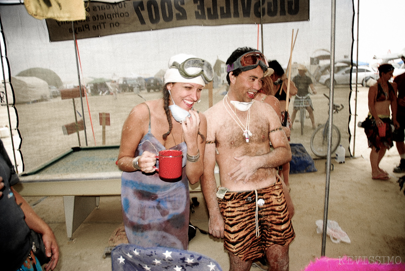 BURNING MAN 2007 - FRIDAY (AND DOUBLE RAINBOWS)