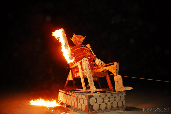 BURNING MAN 2007 - EARLY BURN