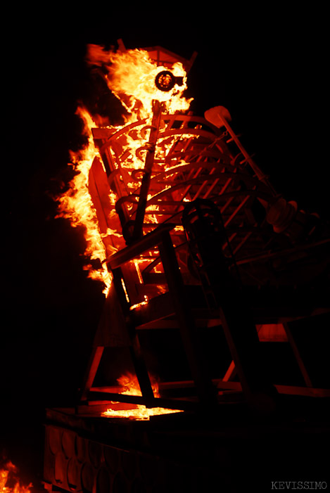 BURNING MAN 2007 - EARLY BURN