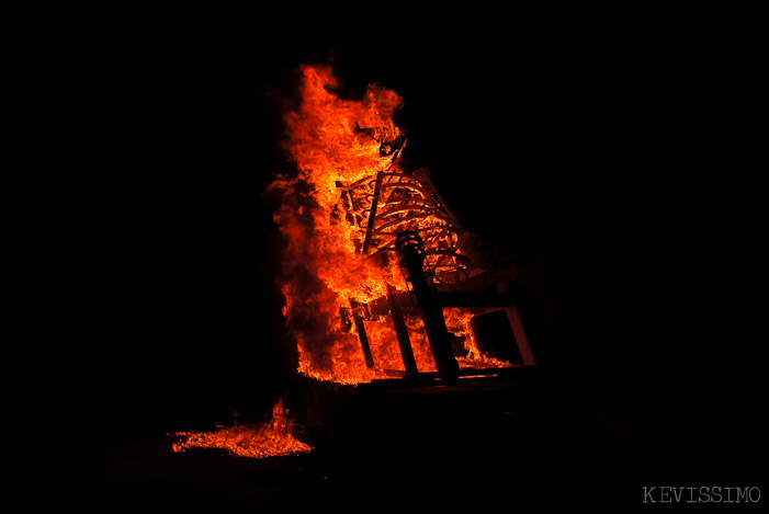 BURNING MAN 2007 - EARLY BURN