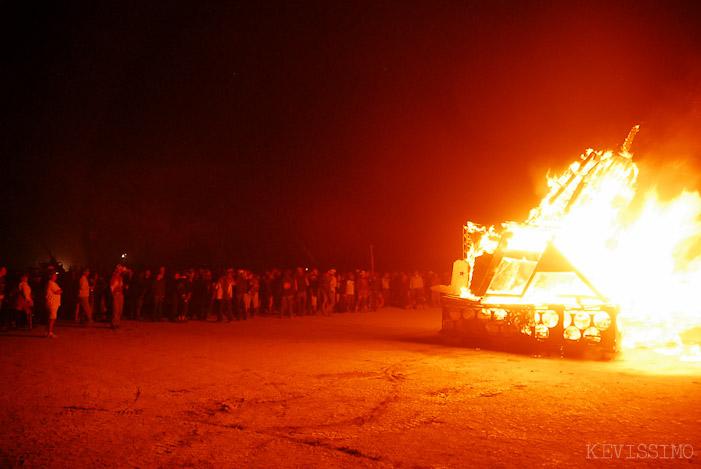 BURNING MAN 2007 - EARLY BURN