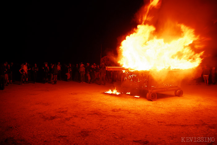 BURNING MAN 2007 - EARLY BURN