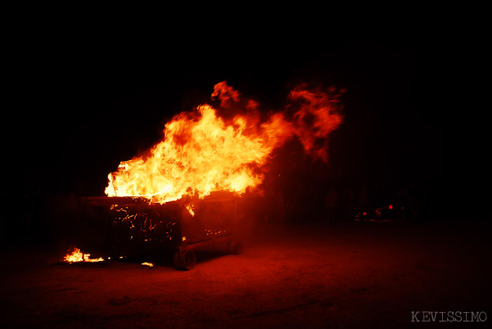 BURNING MAN 2007 - EARLY BURN