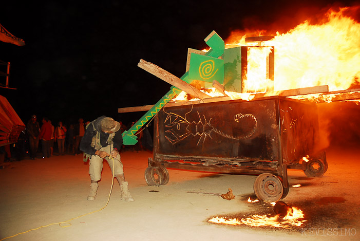 BURNING MAN 2007 - EARLY BURN