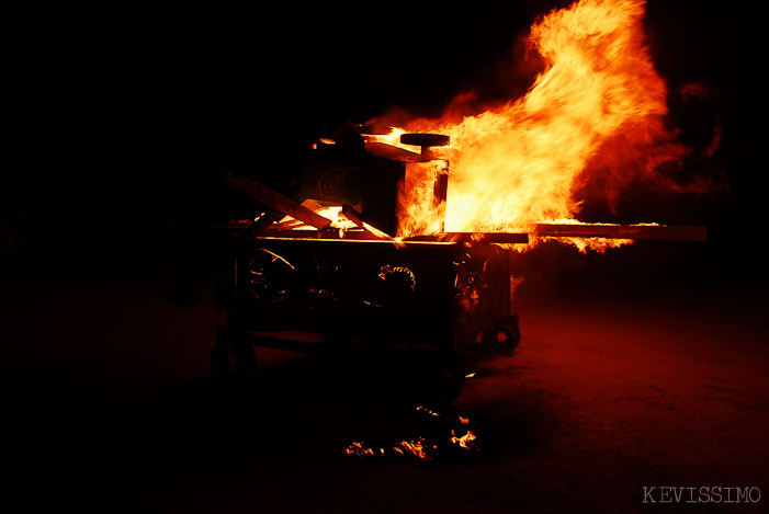 BURNING MAN 2007 - EARLY BURN