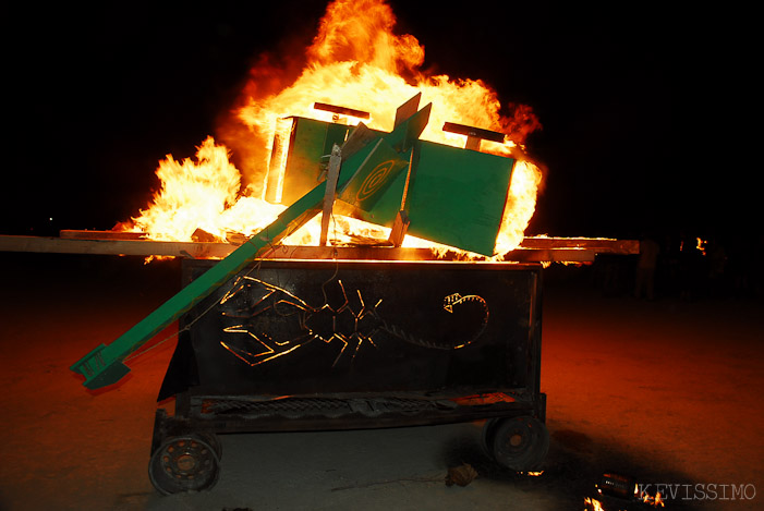 BURNING MAN 2007 - EARLY BURN