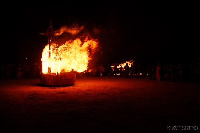 BURNING MAN 2007 - EARLY BURN