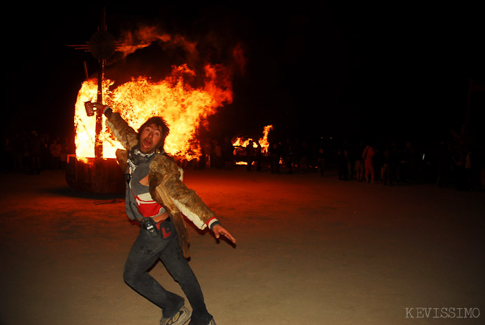 BURNING MAN 2007 - EARLY BURN