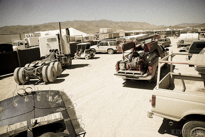 BURNING MAN 2007 - TUESDAY (AND BEGINNING OF THE REBUILD)