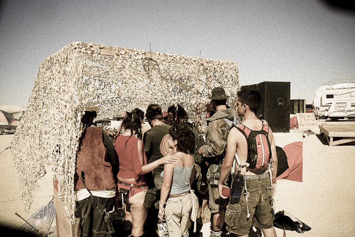 BURNING MAN 2007 - TUESDAY (AND BEGINNING OF THE REBUILD)
