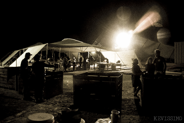 BURNING MAN 2007 - TUESDAY (AND BEGINNING OF THE REBUILD)