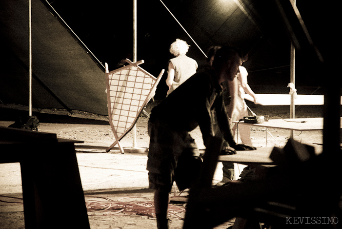 BURNING MAN 2007 - TUESDAY (AND BEGINNING OF THE REBUILD)