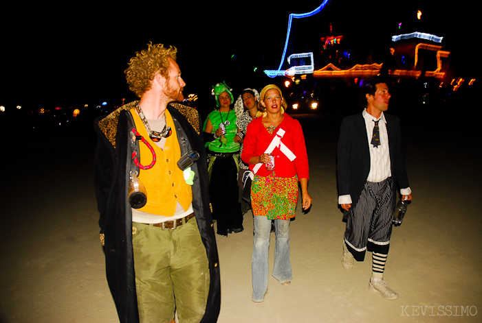 BURNING MAN 2007 - TUESDAY (AND BEGINNING OF THE REBUILD)