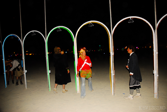 BURNING MAN 2007 - TUESDAY (AND BEGINNING OF THE REBUILD)