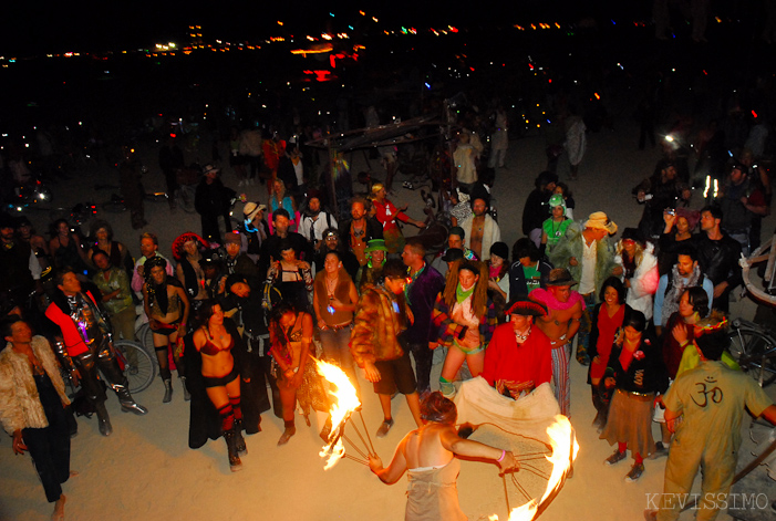 BURNING MAN 2007 - TUESDAY (AND BEGINNING OF THE REBUILD)