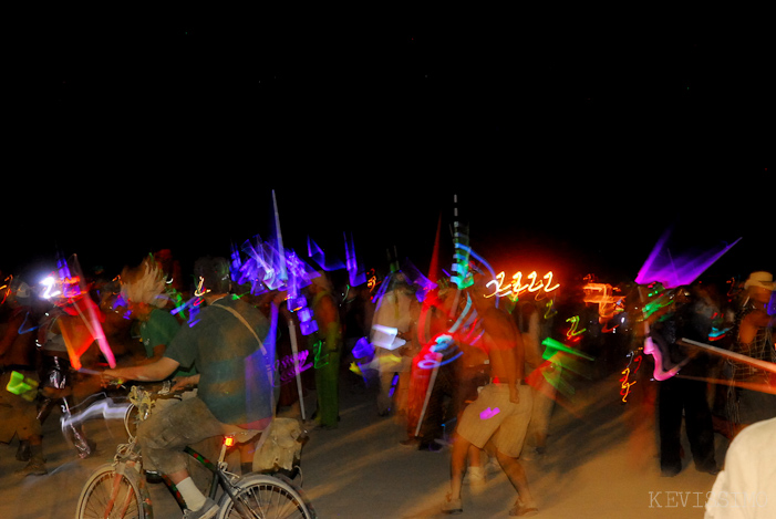 BURNING MAN 2007 - THURSDAY (MAN II LIGHTING)