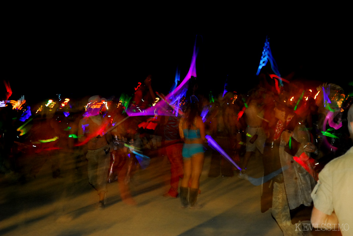 BURNING MAN 2007 - THURSDAY (MAN II LIGHTING)