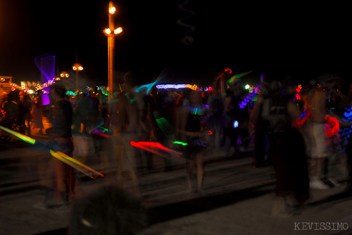 BURNING MAN 2007 - THURSDAY (MAN II LIGHTING)