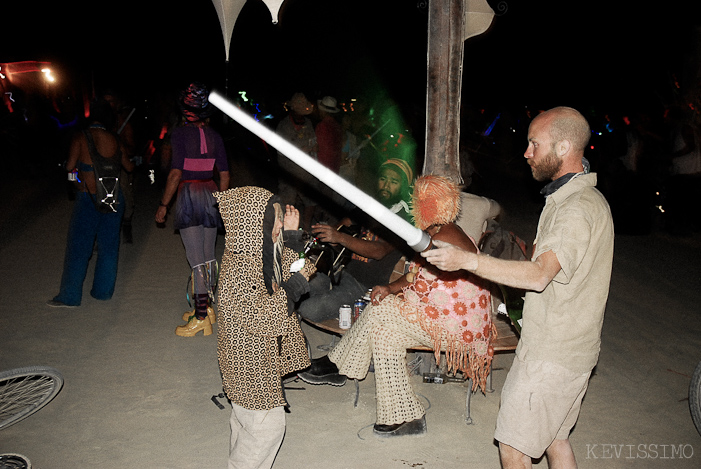 BURNING MAN 2007 - THURSDAY (MAN II LIGHTING)