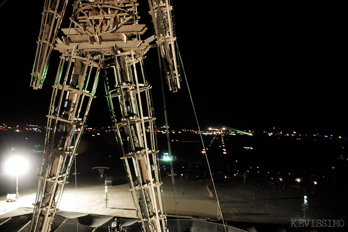 BURNING MAN 2007 - THURSDAY (MAN II LIGHTING)