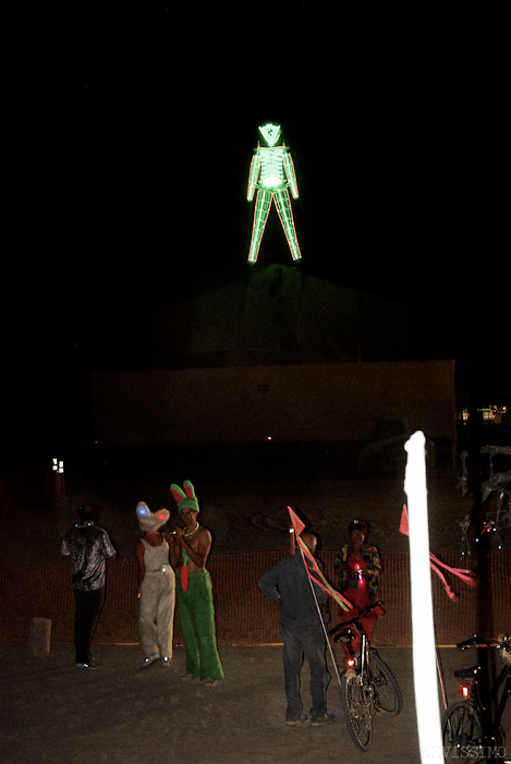 BURNING MAN 2007 - THURSDAY (MAN II LIGHTING)