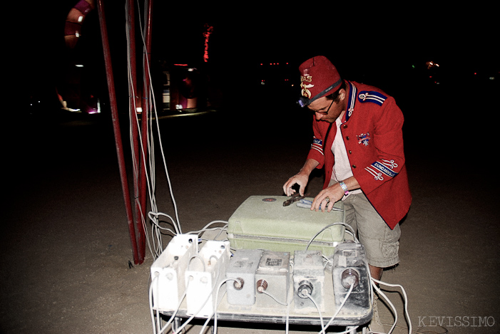 BURNING MAN 2007 - THURSDAY (MAN II LIGHTING)