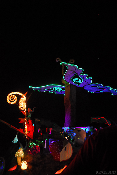 BURNING MAN 2007 - THURSDAY (MAN II LIGHTING)