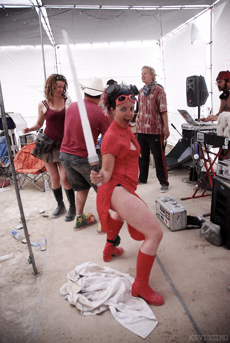 BURNING MAN 2007 - FRIDAY (AND DOUBLE RAINBOWS)