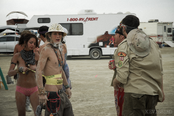 BURNING MAN 2007 - FRIDAY (AND DOUBLE RAINBOWS)