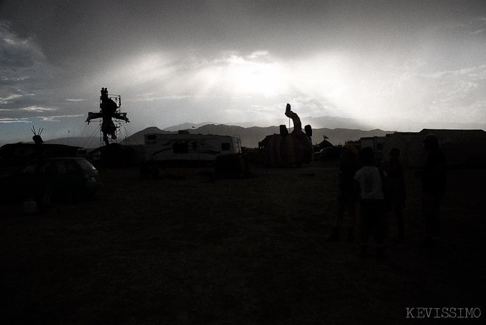 BURNING MAN 2007 - FRIDAY (AND DOUBLE RAINBOWS)