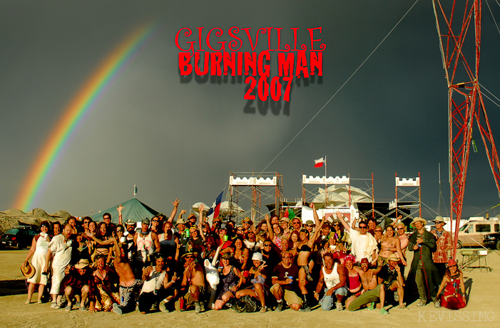 BURNING MAN 2007 - FRIDAY (AND DOUBLE RAINBOWS)