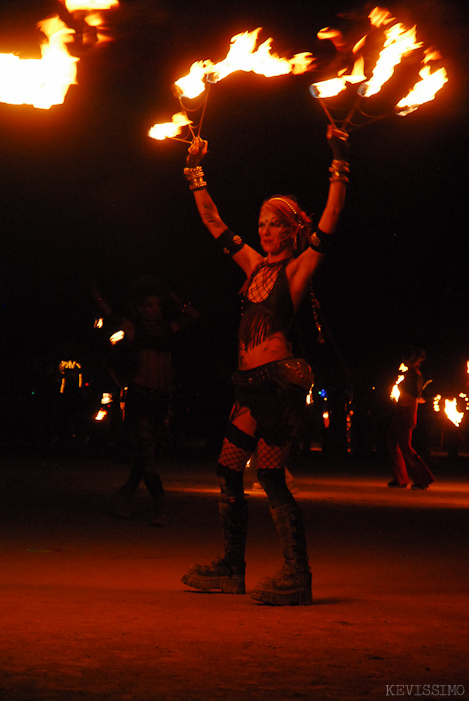 BURNING MAN 2007 - SATURDAY (BURN NIGHT)