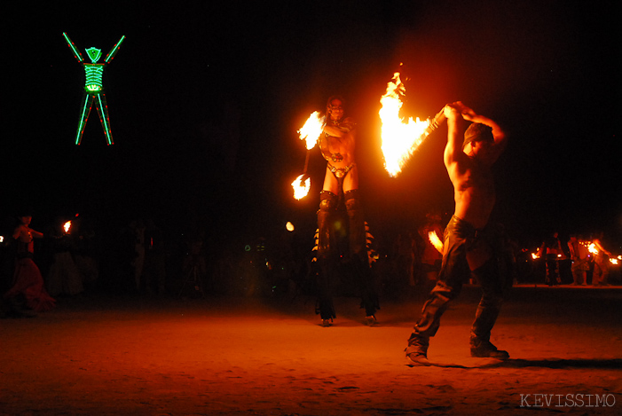 BURNING MAN 2007 - SATURDAY (BURN NIGHT)