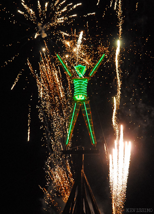 BURNING MAN 2007 - SATURDAY (BURN NIGHT)