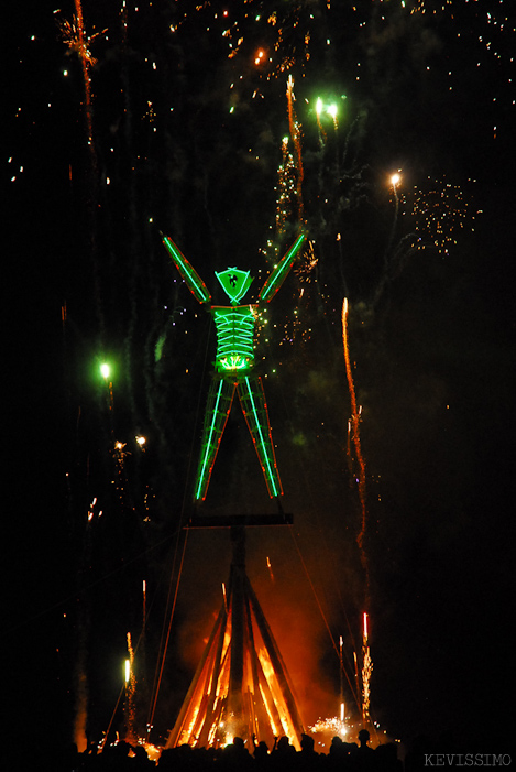 BURNING MAN 2007 - SATURDAY (BURN NIGHT)