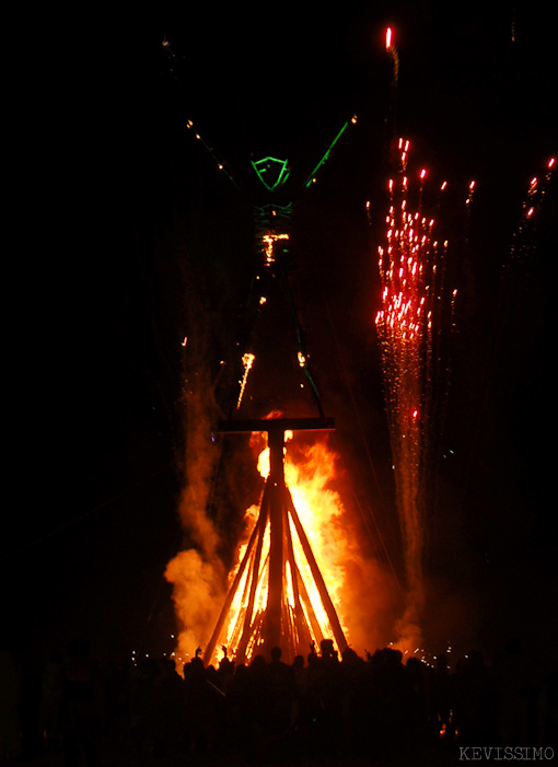 BURNING MAN 2007 - SATURDAY (BURN NIGHT)