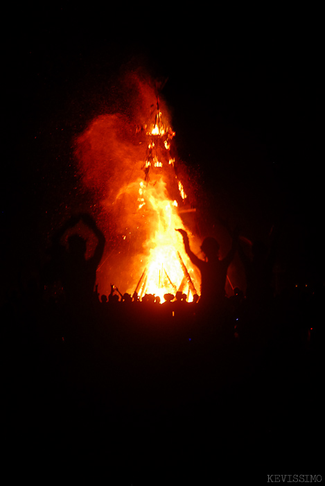 BURNING MAN 2007 - SATURDAY (BURN NIGHT)