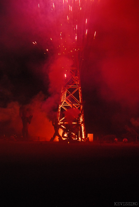 BURNING MAN 2007 - SATURDAY (BURN NIGHT)