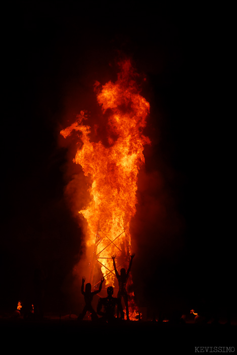 BURNING MAN 2007 - SATURDAY (BURN NIGHT)