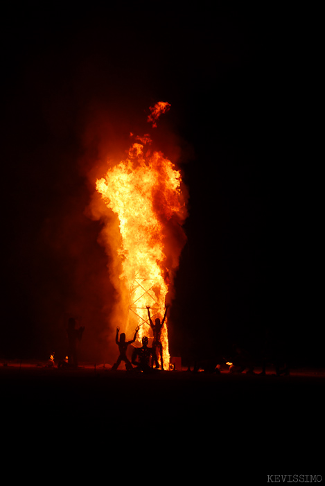 BURNING MAN 2007 - SATURDAY (BURN NIGHT)