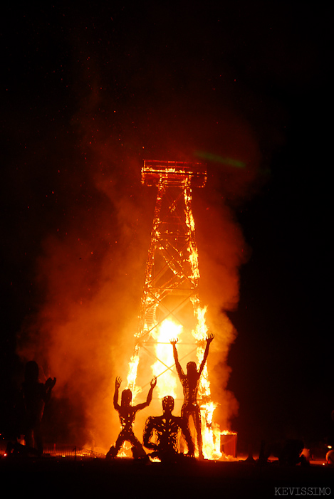 BURNING MAN 2007 - SATURDAY (BURN NIGHT)