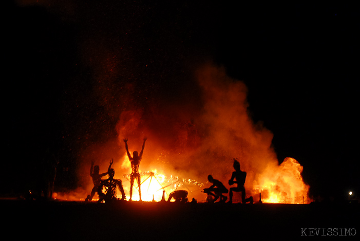 BURNING MAN 2007 - SATURDAY (BURN NIGHT)